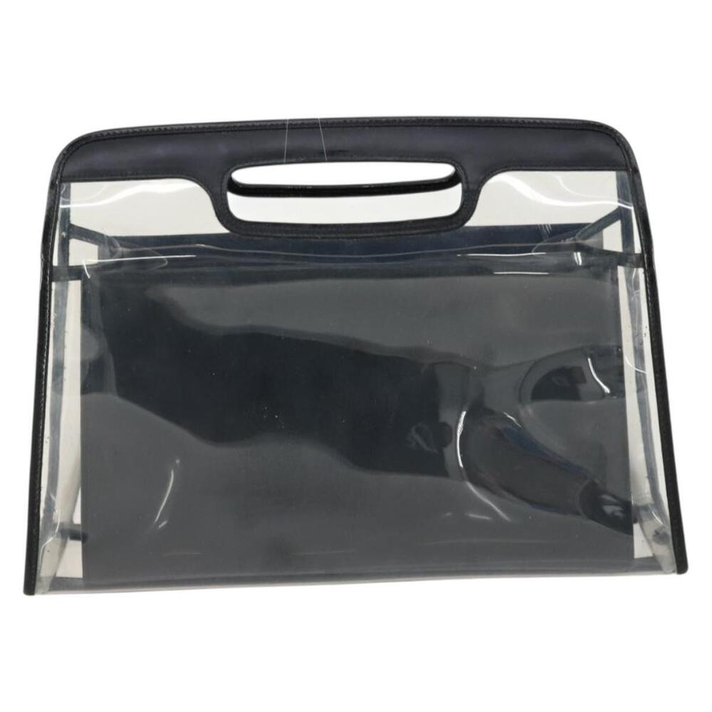 GUCCI Hand Bag Vinyl Clear 000 2058 0548 5 Auth 151521 - Picture 2 of 16